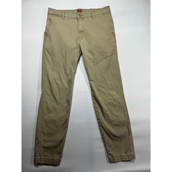 Levi's XX Chino Men's Standard Tapered Leg Khaki Chino Pants - 33x32 (34x29.5) - Picture 1 of 6